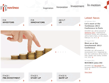 Tablet Screenshot of novinex.hu
